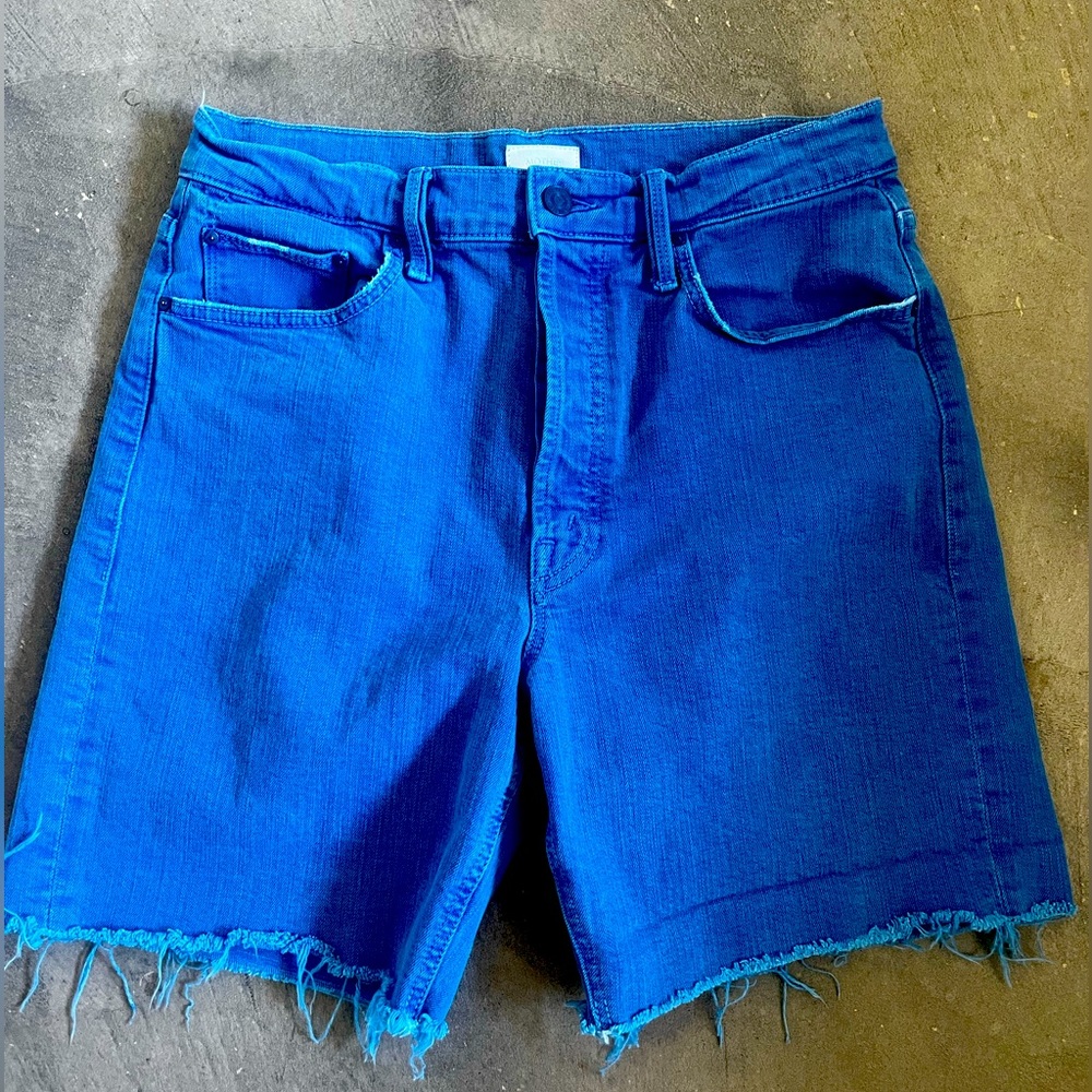 MOTHER The Tripper Cutoff Fray in The Devil May Care color size 28